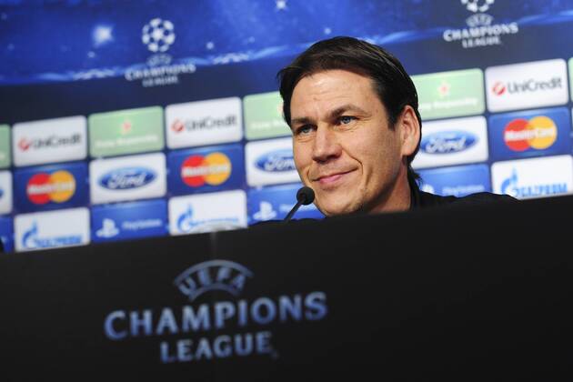 Rudi Garcia - entraineur du Losc FOOTBALL : Conference de presse de Lille - Champions League - 22 10 2012 JBAutissier Panoramic 