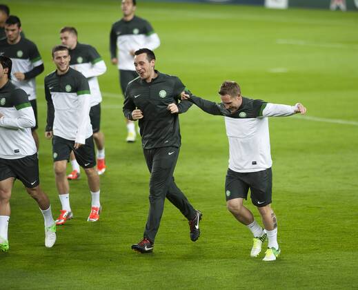 UEFA - Champions league - Training - camp nou - Futbol Club Barcelona - Celtic Glasgow Football Club - Celtic Football Club - futbol - soccer 
