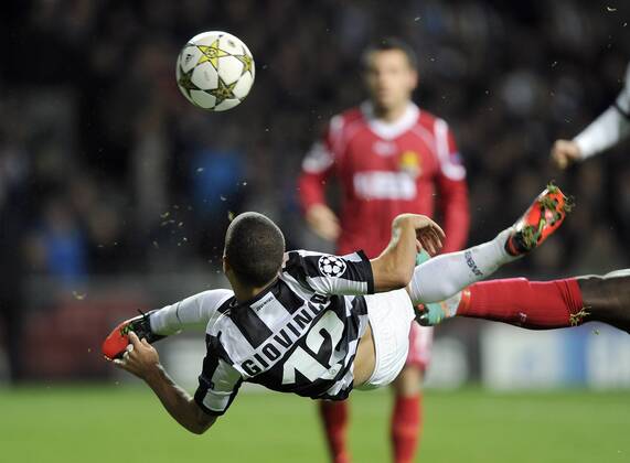 Champions League, FC Nordsjaelland (FCN)-Juventus Juve Turin 1:1 Sebastian Giovinco, Juventus. 