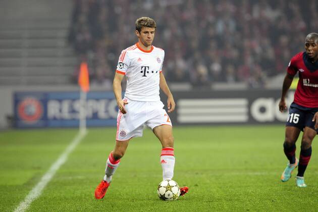 Thomas Muller (Bayern) OSC Lille LOSC - FC Bayern München xJBAutissierxPanoramicx 
