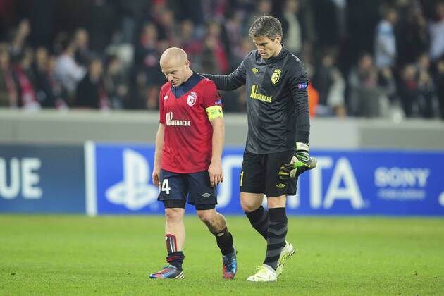 deception de Florent Balmont et Mickel Landreau (Lille) OSC Lille LOSC - FC Bayern München xJBAutissierxPanoramicx 