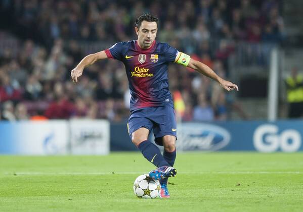 Champions League 2012 2013 FC Barcelona Barca - Celtic Glasgow Xavi Hernandez 