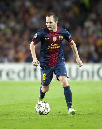 Champions League 2012 2013 FC Barcelona Barca - Celtic Glasgow Andres Iniesta 