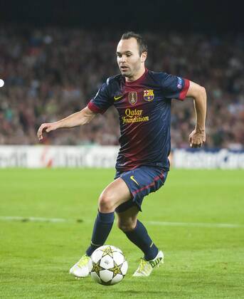 Champions League 2012 2013 FC Barcelona Barca - Celtic Glasgow Andres Iniesta 