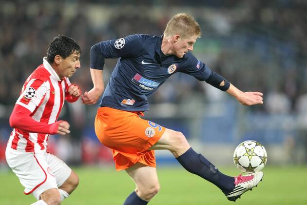 Gaetan Charbonnier Montpellier HSC vs Olympiacos Piräus - xRichardGosselinxPanoramicx