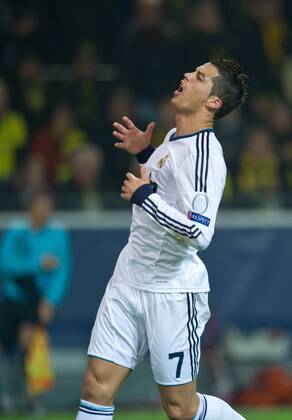 Cristiano RONALDO (MAD) Fussball international - UEFA Championsleague Saison 2012 2013, Gruppenphase: Borussia Dortmund - Real Madrid in Dortmund, Deutschland am 24.10.2012,