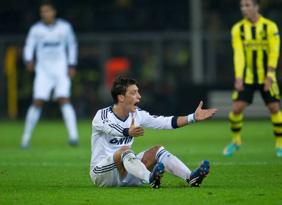 Mesut OEZIL (MAD) Fussball international - UEFA Championsleague Saison 2012 2013, Gruppenphase: Borussia Dortmund - Real Madrid in Dortmund, Deutschland am 24.10.2012,
