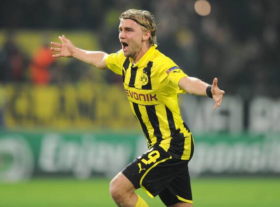 24-10-2012, Fussball, Saison 2012-2013, UEFA Champions League, Gruppenphase, Borussia Dortmund - Real Madrid, Jubel Marcel Schmelzer (Borussia Dortmund)