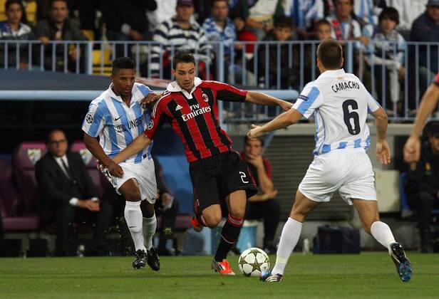 Malaga CF - AC Mailand; Eliseu - Mattia De Sciglio 