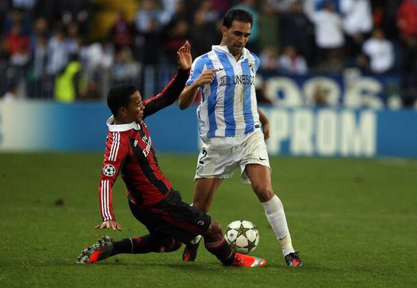 Malaga CF - AC Mailand; Urby Emanuelson - Jesus Gamez 