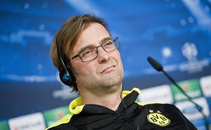 Real Madrid, Borussia Dortmund, Champions League 2012 2013, Matchday 4, Jornada 4, Giornata 4, Group Stage- Group D, Fase de Grupos - Grupo D, Fase a Gruppi- Gruppo D Jurgen Klopp, coach and manager of Borussia Dortmund, in the press conference before the match Jurgen Klopp, allenatore del Borussia Dortmund, nella conferenza prima della partita Jurgen Klopp, treinador do Borussia Dortmund, na conferencia de imprensa antes do jogo Estadio Santiago Bernabeu, Madrid, Spain - Spagna - Espanha, 05 11 2012