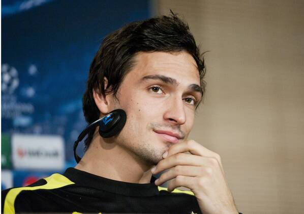 Real Madrid, Borussia Dortmund, Champions League 2012 2013, Matchday 4, Jornada 4, Giornata 4, Group Stage- Group D, Fase de Grupos - Grupo D, Fase a Gruppi- Gruppo D Mats Hummels, player Borussia Dortmund, in the press conference before the match Mats Hummels, giocatore del Borussia Dortmund, nella conferenza prima della partita Mats Hummels, jogador do Borussia Dortmund, na conferencia de imprensa antes do jogo Estadio Santiago Bernabeu, Madrid, Spain - Spagna - Espanha, 05 11 2012