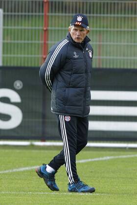 Jupp Heynckes (Entraineur Bayern Munich) FOOTBALL : Conference et entrainement Bayern Munich - Champions League - 06 11 2012 GwendolineLeGoff Panoramic 