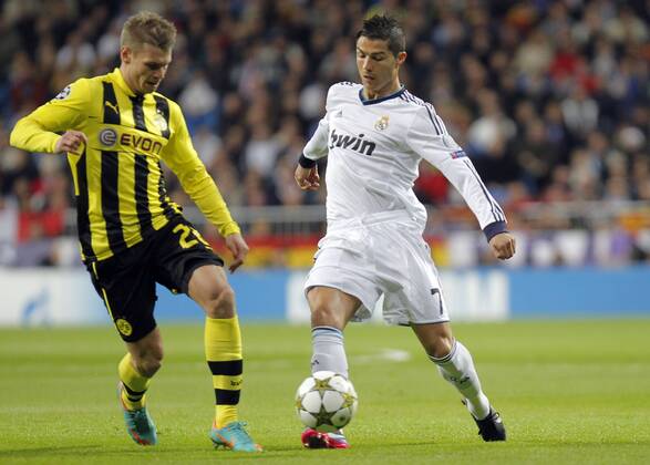 CF Real Madrid - BVB Borussia Dortmund Lukasz Piszczek - Cristiano Ronaldo 