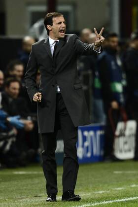 Milan 06 11 2012 - Champions League AC Milan - FC Malaga: Massimiliano Allegri 