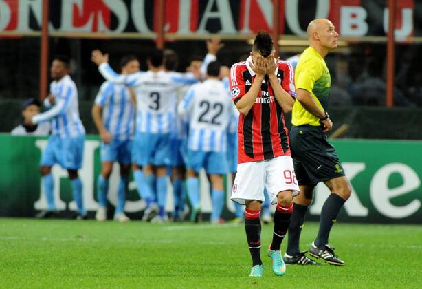 UEFA Champions League, AC Mailand - Malaga, Stephan El Shaarawy xHOCHxZWEIx xItalyxPhotoxPressx 