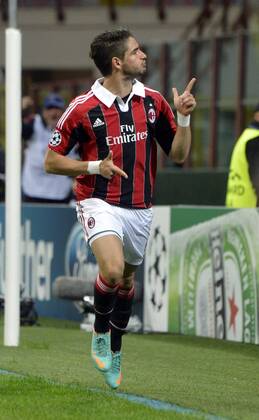 UEFA Champions League, AC Mailand - Malaga 1, Alexandre Pato copyright worlwide xHOCHxZWEIx xItalyxPhotoxPressx 