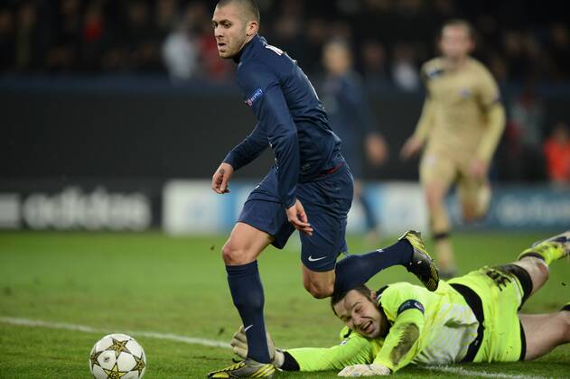 Jeremy MENEZ (psg) - Ivan KELAVA (zag) PSG Paris St Germain - GNK Dynamo Zagreb AnthonyBIBARDxFEPxPanoramic 