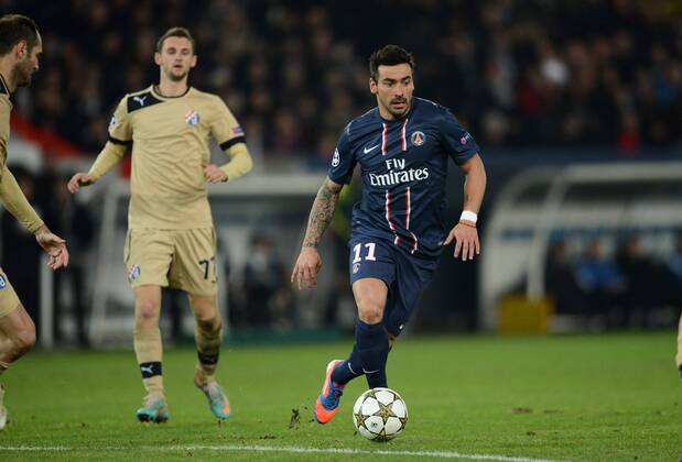 Ezequiel LAVEZZI (psg) PSG Paris St Germain - GNK Dynamo Zagreb AnthonyBIBARDxFEPxPanoramic 