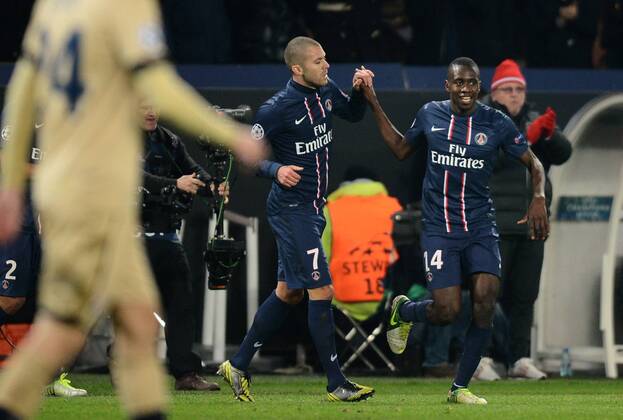 Blaise MATUIDI (psg) - Jeremy MENEZ (psg) PSG Paris St Germain - GNK Dynamo Zagreb AnthonyBIBARDxFEPxPanoramic 
