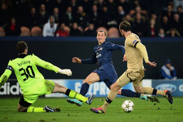 Zlatan IBRAHIMOVIC (psg) - Ivan KELAVA (zag) PSG Paris St Germain - GNK Dynamo Zagreb AnthonyBIBARDxFEPxPanoramic 