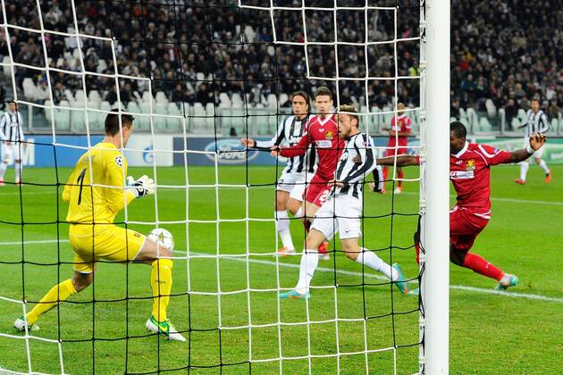 Champions League Juventus Turin - FC Nordsjaelland Tor Claudio Marchisio 