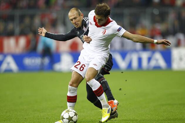 Arjen Robben (Bayern München) gegen Nolan Roux (Lille) FC Bayern München vs OSC Lille (LOSC) xGwendolineLeGoffxPanoramicx 