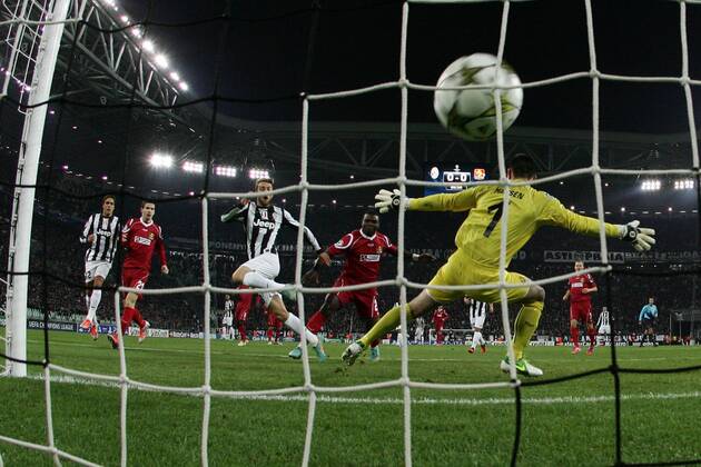 Champions League Juventus Turin - FC Nordsjaelland Tor Claudio Marchisio 