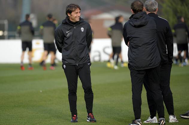 Antonio Conte (Juventus) Training Juventus Turin in Vinovo Fussball 2012 2013 - Uefa Champions League Foto Federico Tardito Insidefoto federicoxtardito