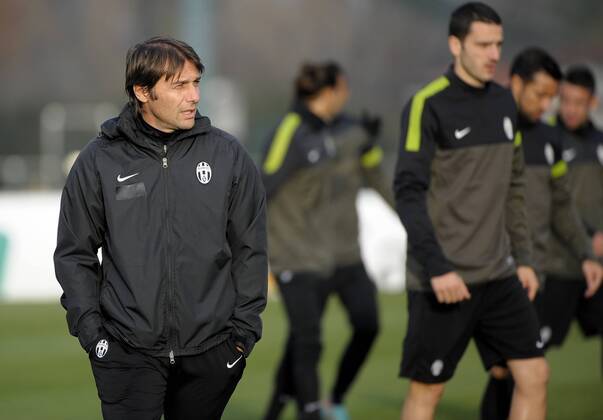 Antonio Conte (Juventus) Training Juventus Turin in Vinovo Fussball 2012 2013 - Uefa Champions League Foto Federico Tardito Insidefoto federicoxtardito