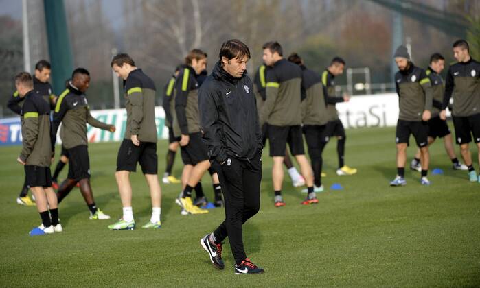 Antonio Conte (Juventus) Training Juventus Turin in Vinovo Fussball 2012 2013 - Uefa Champions League Foto Federico Tardito Insidefoto federicoxtardito