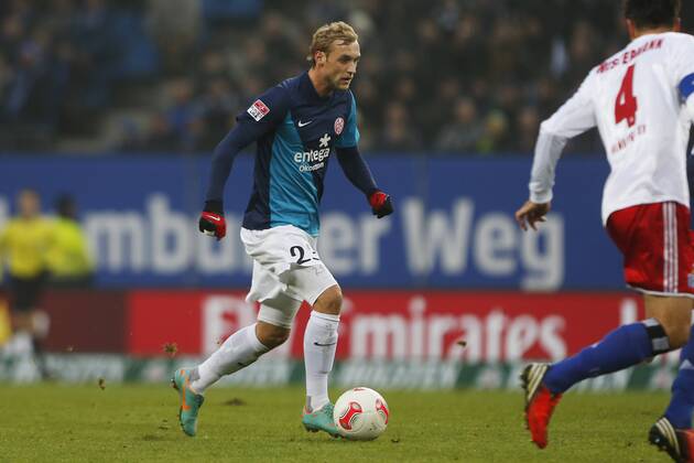 Football - soccer: first division germany, 1. Bundesliga 2012 2013, Hamburger SV (HSV) - 1. FSV Mainz 05, Marcel Risse (1. FSV Mainz 05, 23) xPhilippxSzyzax xHOCHxZWEIx