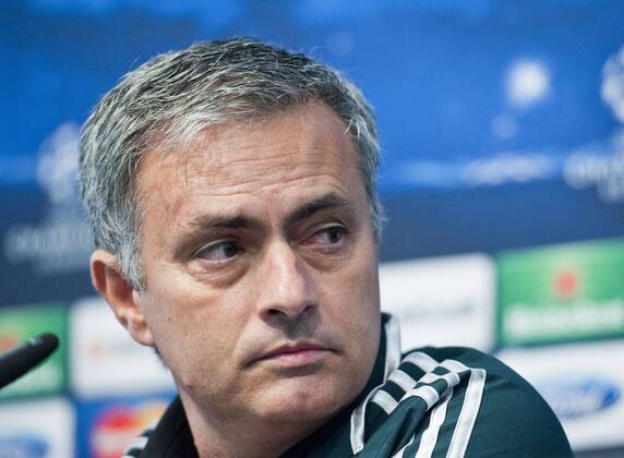 Manchester City - Real Madrid - Champions League 2012 2013 - Group Stage - Group D - Matchday 5 Jose Mourinho, coach and manager of Real Madrid C.F., in the press conference before the match Etihad Stadium, Manchester, UK, 20 11 2012 