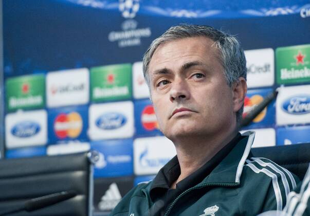 Manchester City - Real Madrid - Champions League 2012 2013 - Group Stage - Group D - Matchday 5 Jose Mourinho, coach and manager of Real Madrid C.F., in the press conference before the match Etihad Stadium, Manchester, UK, 20 11 2012 
