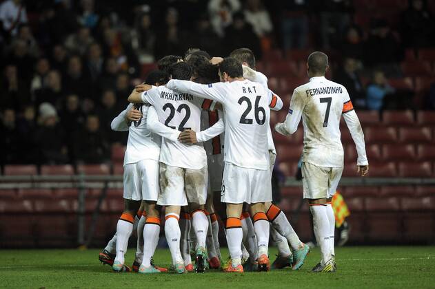20-11-2012: Champions League, FCN, FC Nordjaelland - Shahktar Donetsk: Luiz Adriano, Shahktar Donetsk. has scoret a hattrick - 