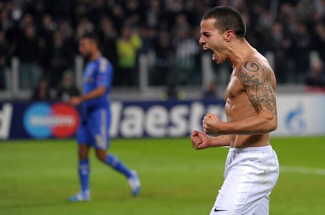 Sebastian Giovinco Juventus Turin - Chelsea FC London; Champions League - Torino 20 11 2012 Juventus Stadium Football 2012 2013 federicoxtardito