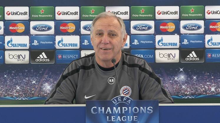 Rene Girard FOOTBALL : Conference de presse - Montpellier vs Schalke 04 - Champion s League - 03 12 2012 RichardGosselin Panoramic 