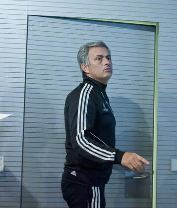 Real Madrid - Ajax - UEFA Champions League 2012 2013- Matchday 6 Jose Mourinho, coach and manager of Real Madrid C.F., in the press conference before the match Valdebebas - Madrid - Spain- 03 12 2012 