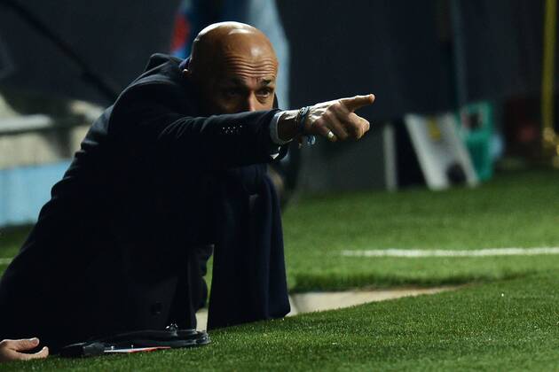 Luciano Spalletti coach Zenit Milano 4 12 2012 Stadio San Siro Giuseppe Meazza Football Calcio 2012 2013 Champions League; AC Mailand - Zenit St Petersburg andreaxstaccioli