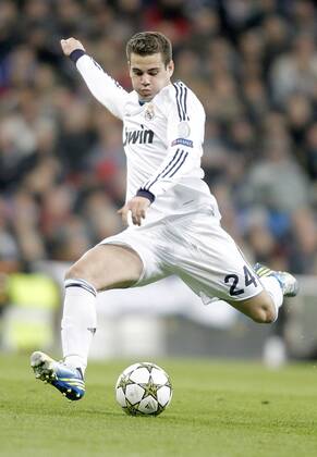 Real Madrid s Nacho during Champions League Match. December 04, 2012.  (20134026)