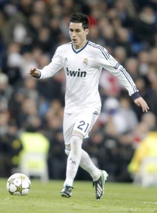 Real Madrid s Jose Callejon during Champions League Match. December 04, 2012.  (20134027)