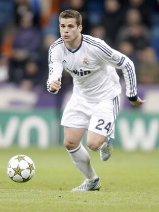 Real Madrid s Nacho during Champions League Match. December 04, 2012.  (20134028)