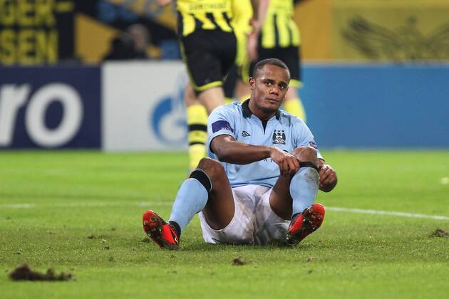 Vincent KOMPANY (Manchester City) 04.12.2012, GER, Fussball, Champions League, Saison 2012 2013, Borussia Dortmund vs Manchester City