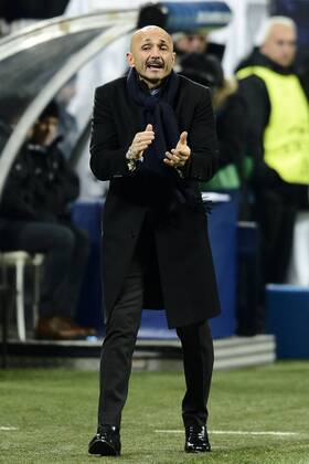Mailand, Italien - Fußball, Champions League - AC Mailand vs. Zenit St. Petersburg - Luciano Spalletti 