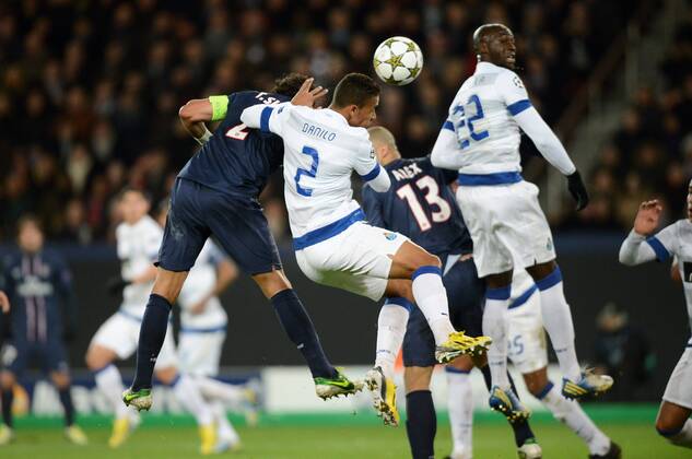 but Thiago SILVA (psg) FOOTBALL : Paris SG vs FC Porto - Ligue des champions - 04 12 2012 AnthonyBIBARD FEP Panoramic 