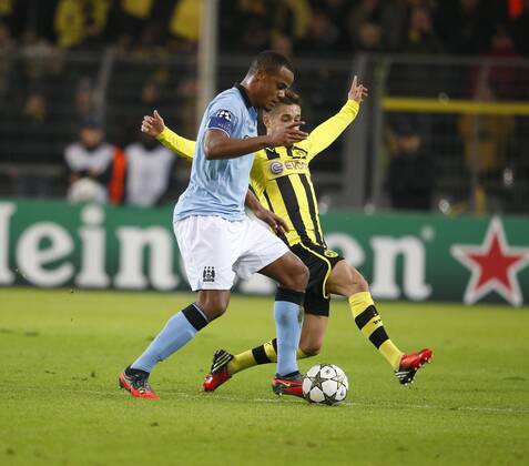 Fussball, UEFA Champions League, Saison 2012 2013, Borussia Dortmund vs FC Manchester City , 04.12.2012, Dortmund Vincent Company,Moritz Leitner,