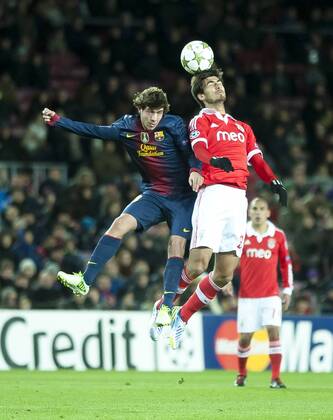 FC Barcelona (Barca) - SL Benfica Lissabon Andre Gomes - Sergi Roberto 
