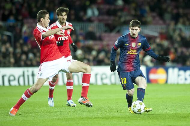 FC Barcelona (Barca) - SL Benfica Lissabon Lionel Messi - Nemanja Matic 