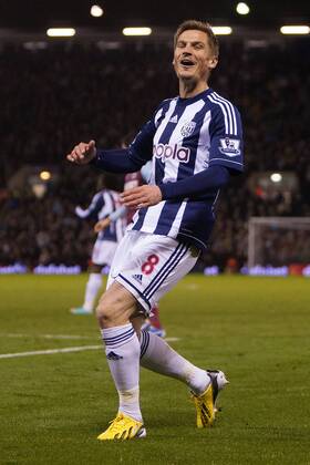 Football - 2012 2013 Premier League - West Bromwich Albion vs. West Ham United West Brom s Markus Rosenberg reacts at The Hawthorns