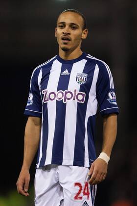 Football - 2012 2013 Premier League - West Bromwich Albion vs. West Ham United West Brom s Peter Odemwingie at The Hawthorns